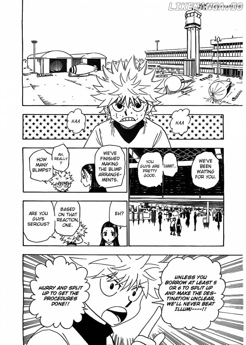 Hunter X Hunter chapter 328 - page 8