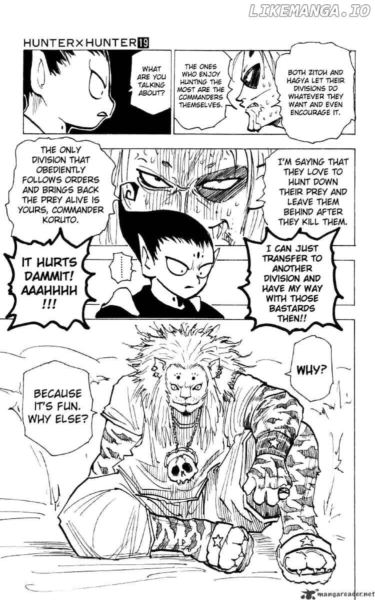 Hunter X Hunter chapter 192 - page 3