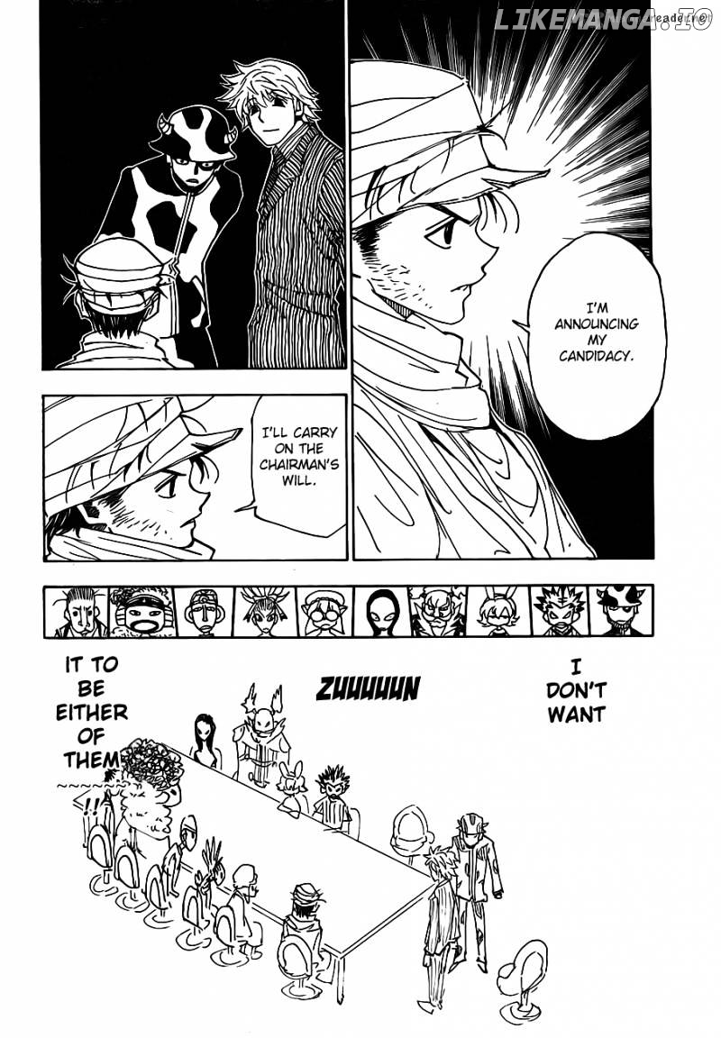 Hunter X Hunter chapter 319 - page 12