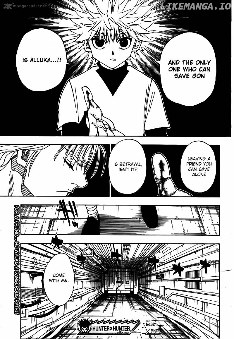 Hunter X Hunter chapter 321 - page 18