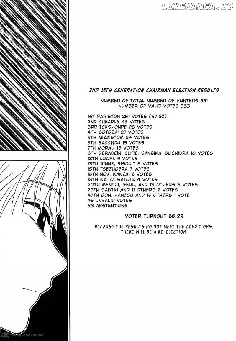 Hunter X Hunter chapter 321 - page 3