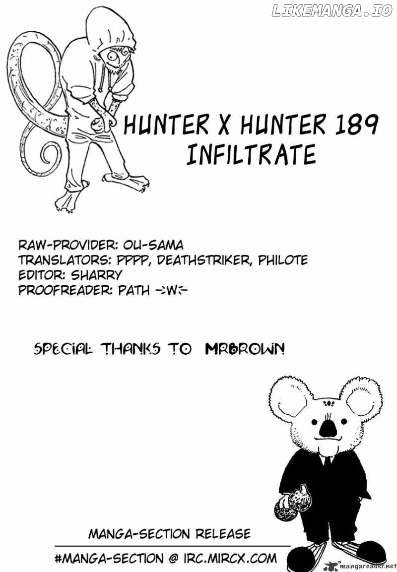 Hunter X Hunter chapter 189 - page 16