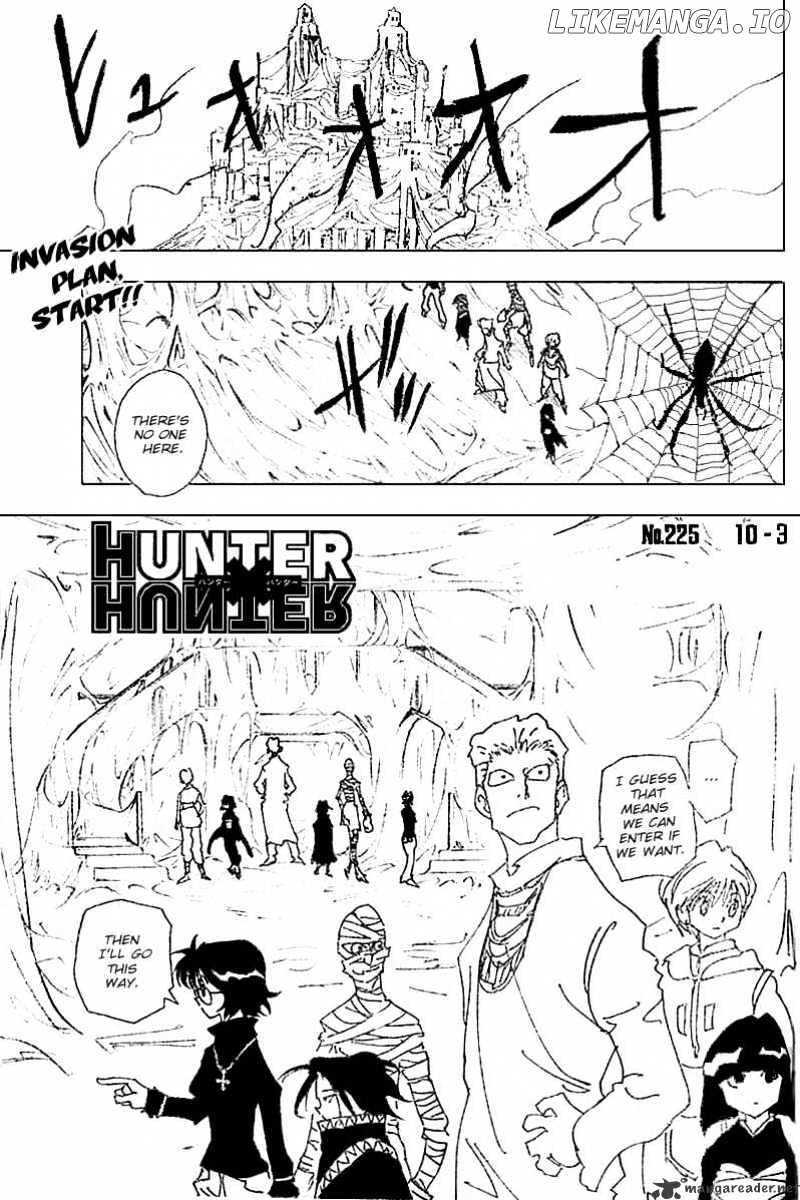 Hunter X Hunter chapter 225 - page 1