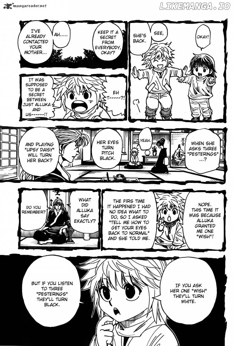 Hunter X Hunter chapter 322 - page 7