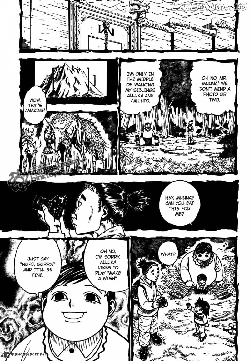 Hunter X Hunter chapter 323 - page 3