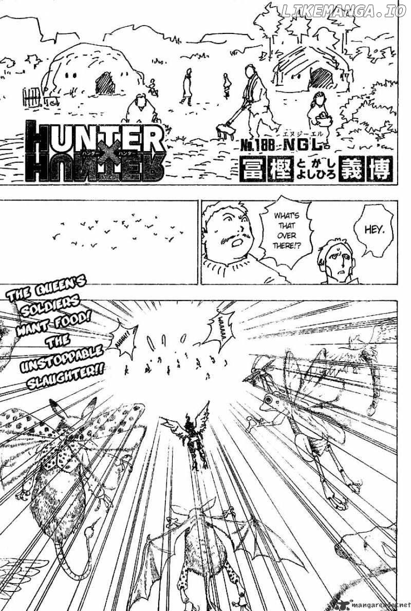 Hunter X Hunter chapter 188 - page 1