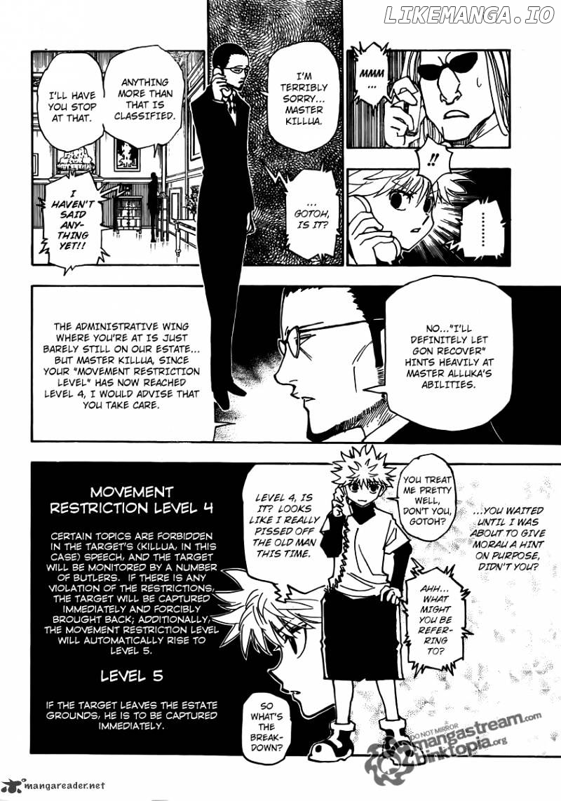 Hunter X Hunter chapter 324 - page 12