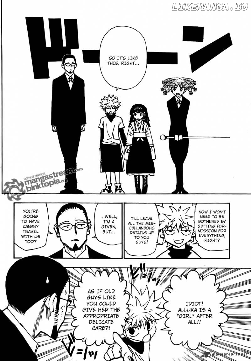 Hunter X Hunter chapter 324 - page 14