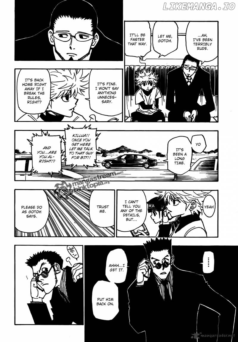 Hunter X Hunter chapter 325 - page 4