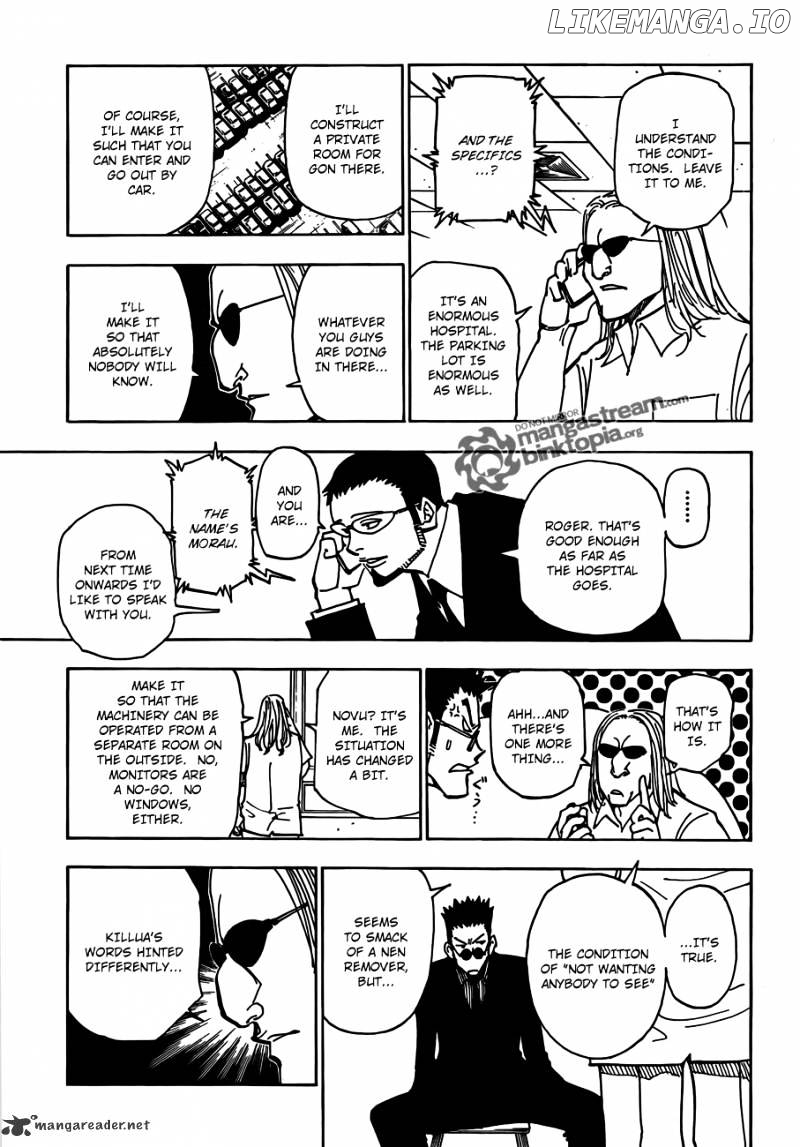 Hunter X Hunter chapter 325 - page 7