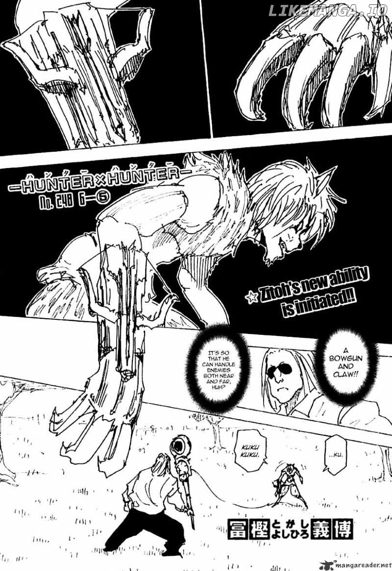 Hunter X Hunter chapter 248 - page 1