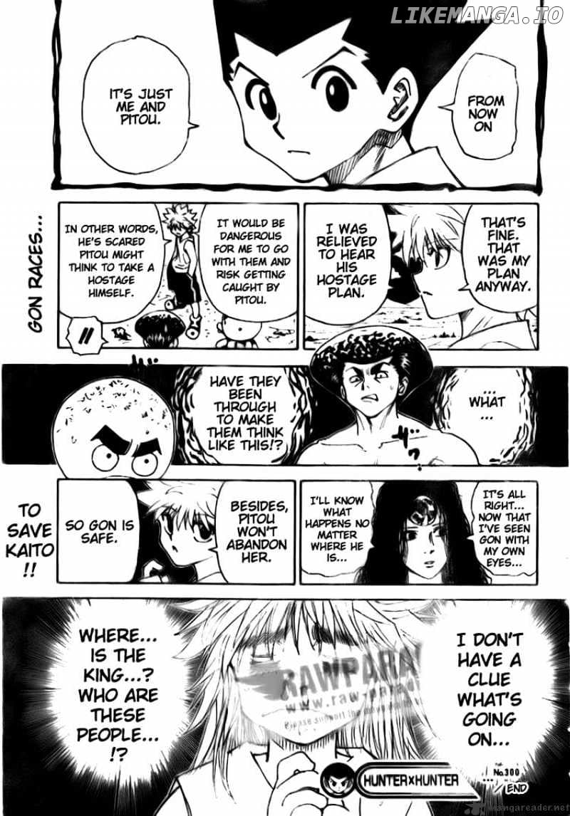 Hunter X Hunter chapter 300 - page 19