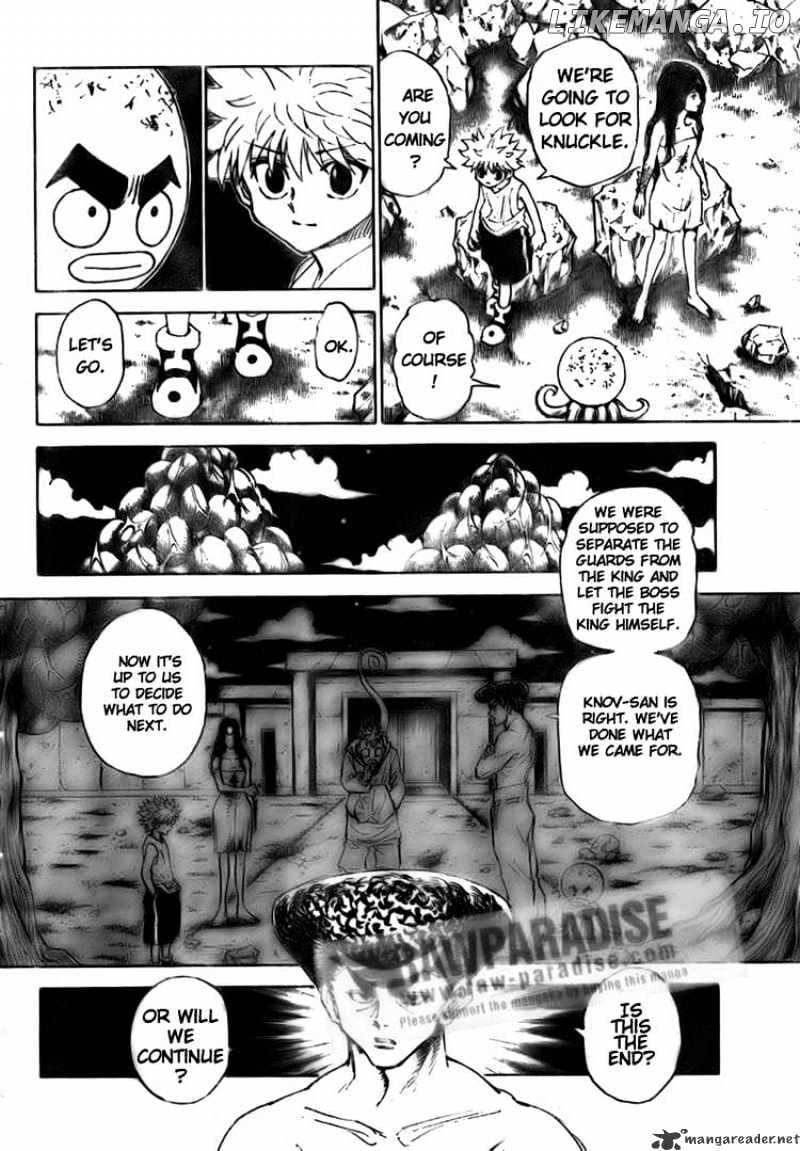 Hunter X Hunter chapter 300 - page 6