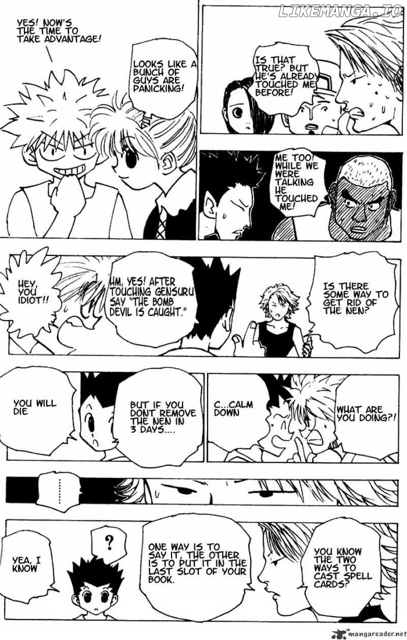 Hunter X Hunter chapter 154 - page 4