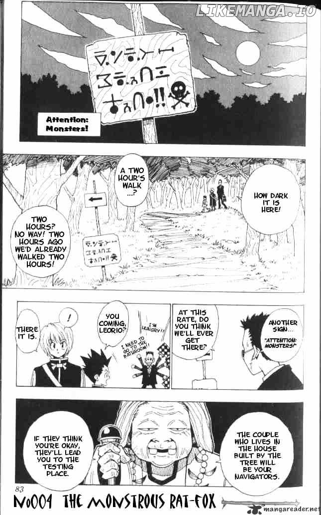 Hunter X Hunter chapter 4 - page 2