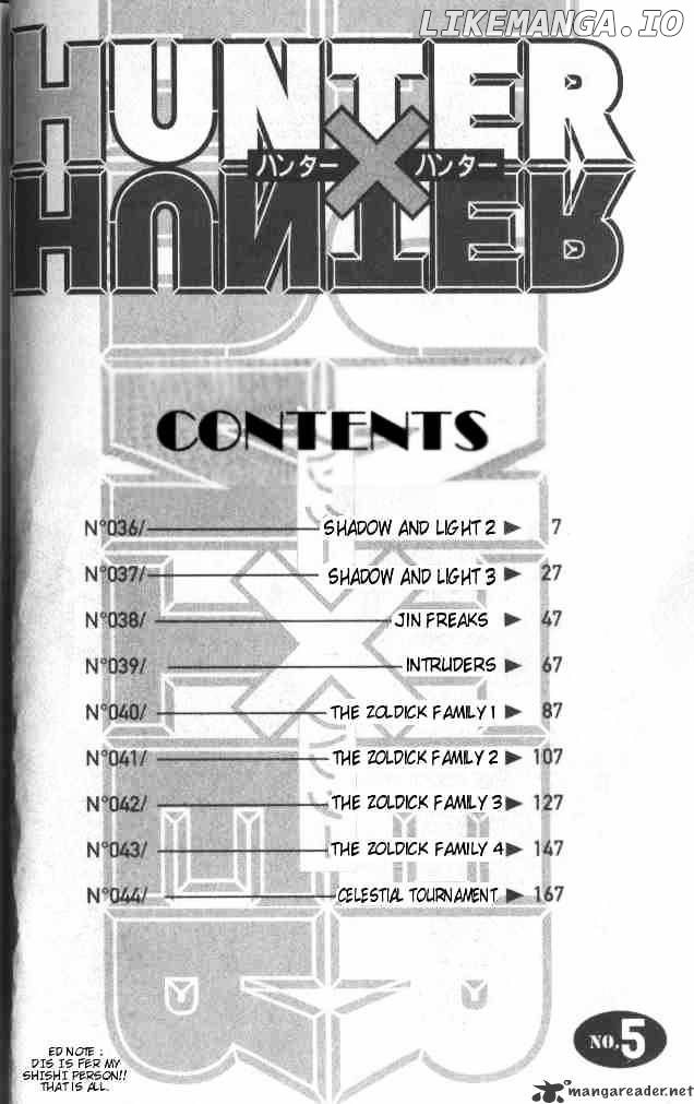 Hunter X Hunter chapter 36 - page 21