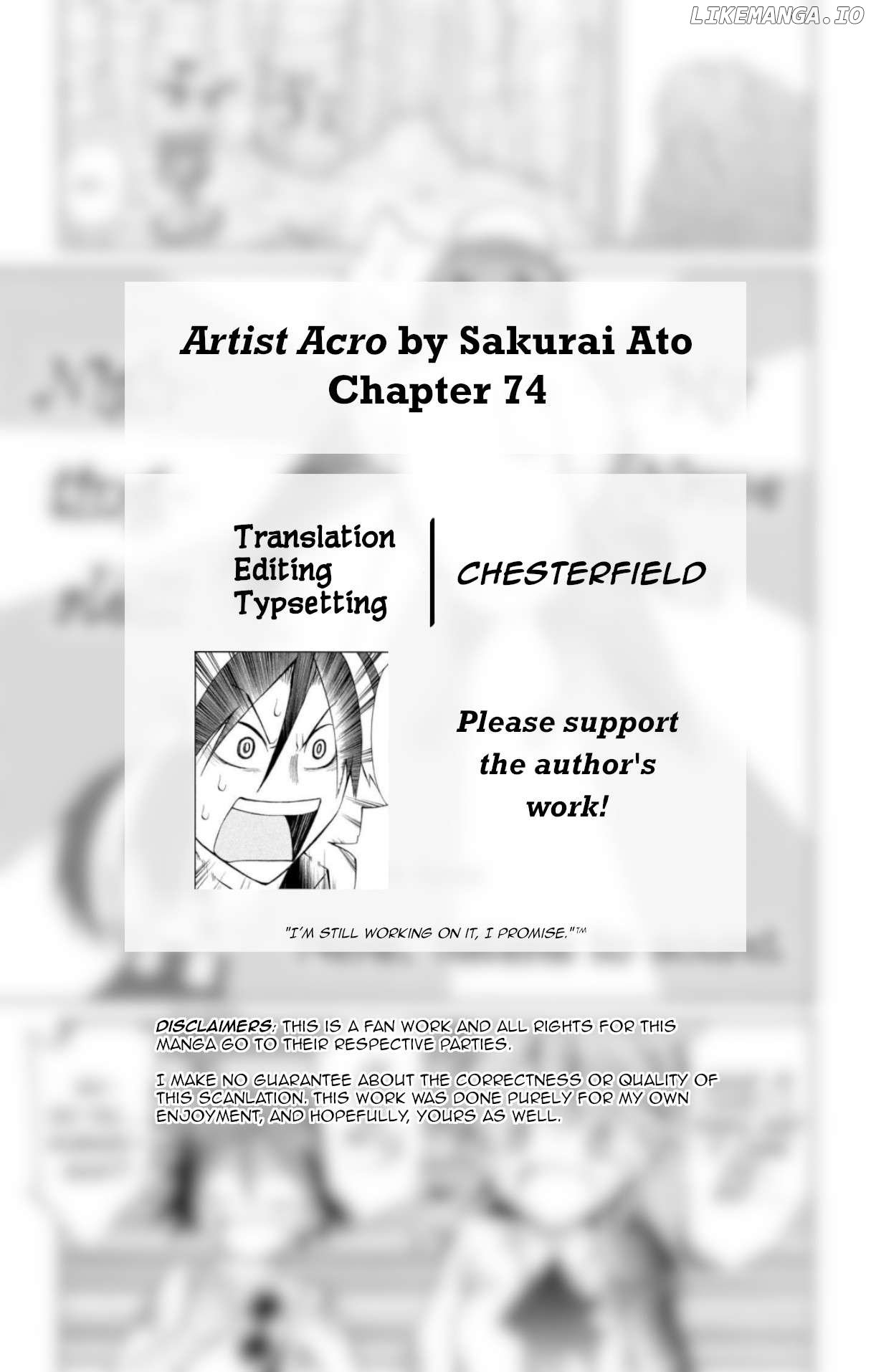 Artist Acro Chapter 74 - page 2