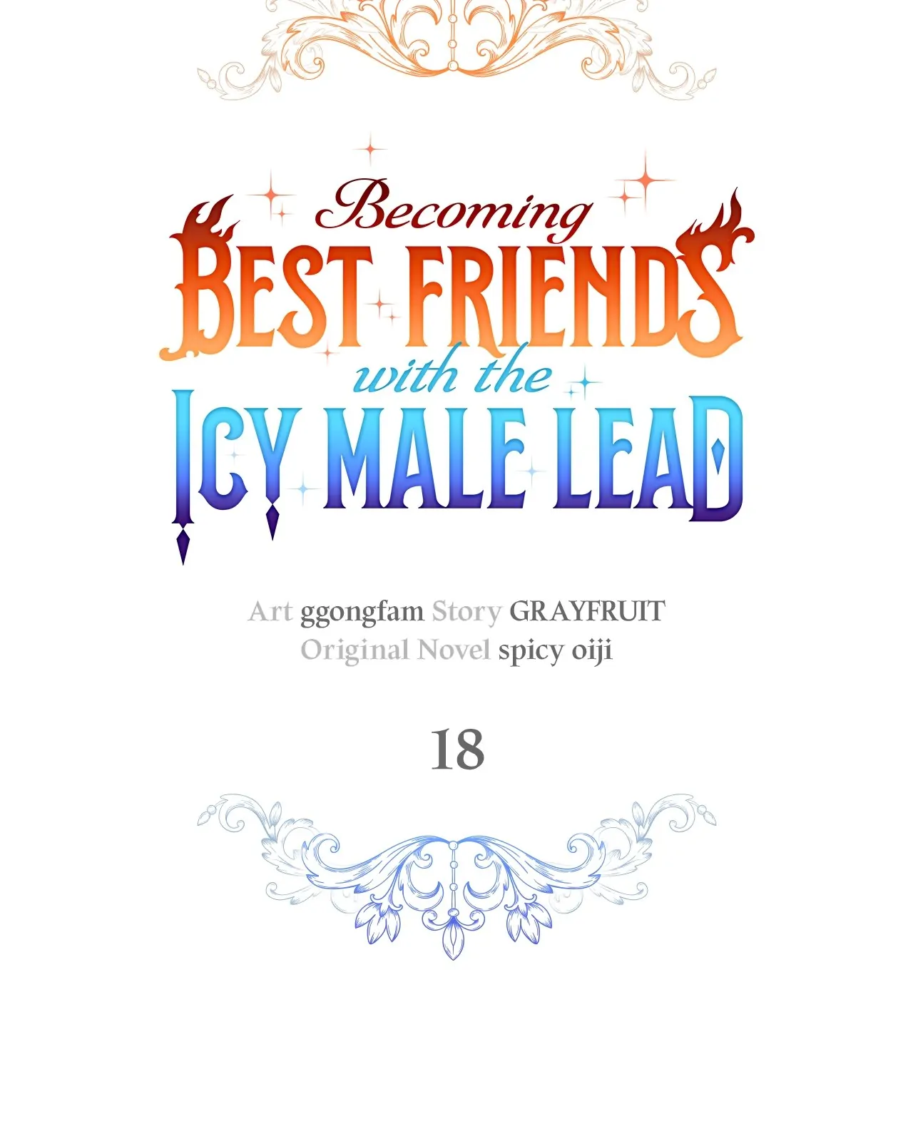 Becoming Best Friends With the Icy Male Lead Chapter 18 - page 11