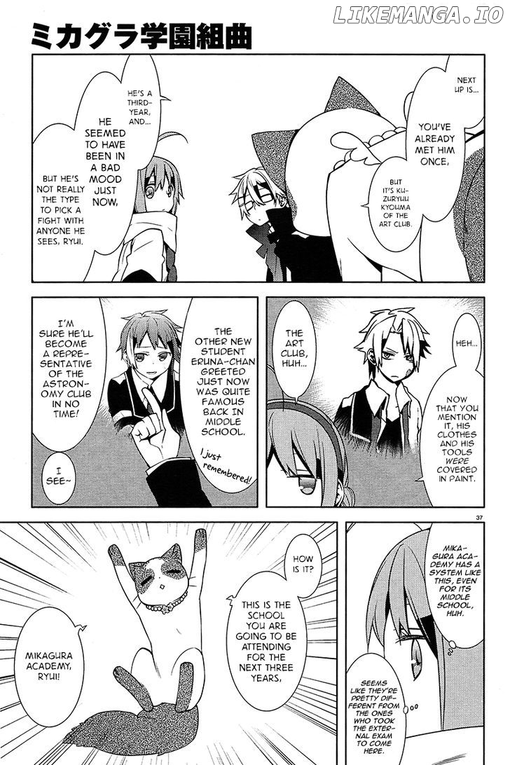 Mikagura Gakuen Kumikyoku chapter 2 - page 37