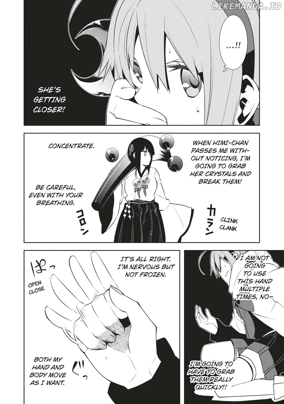 Mikagura Gakuen Kumikyoku chapter 4 - page 16