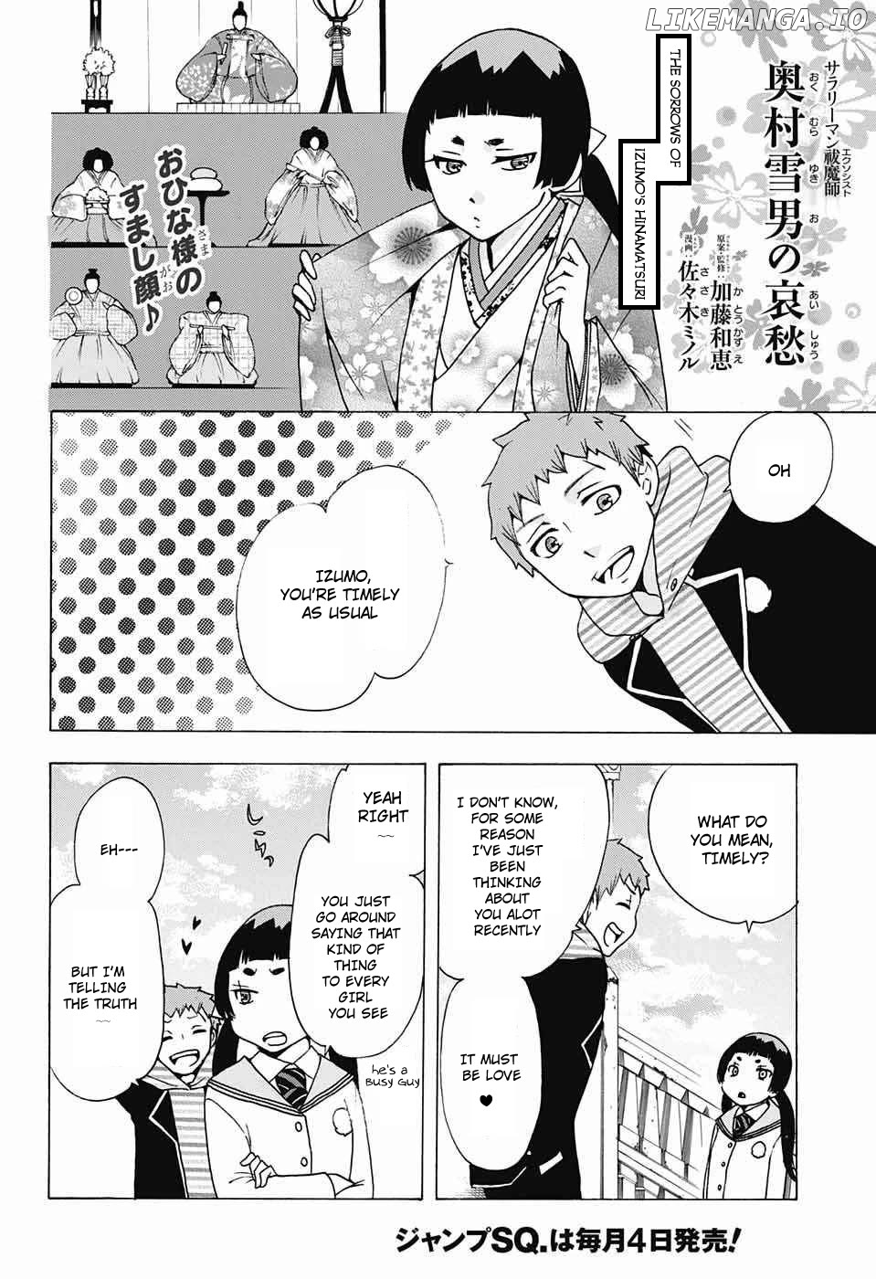 Salaryman Futsumashi Okumura Yukio No Aishuu Chapter 38 - page 2