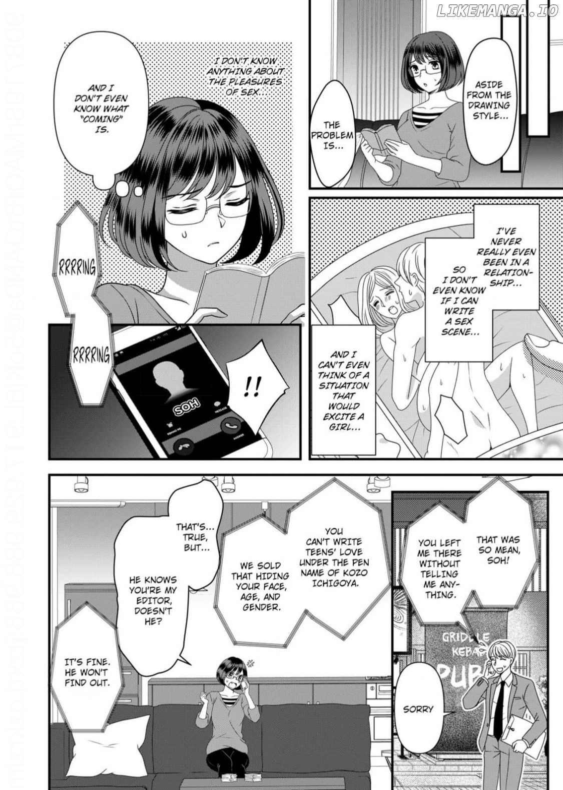 Iku no Oshietekudasai - Oni Henshuu Chou no Chou Ichiryuu na Aishikata Chapter 1 - page 13