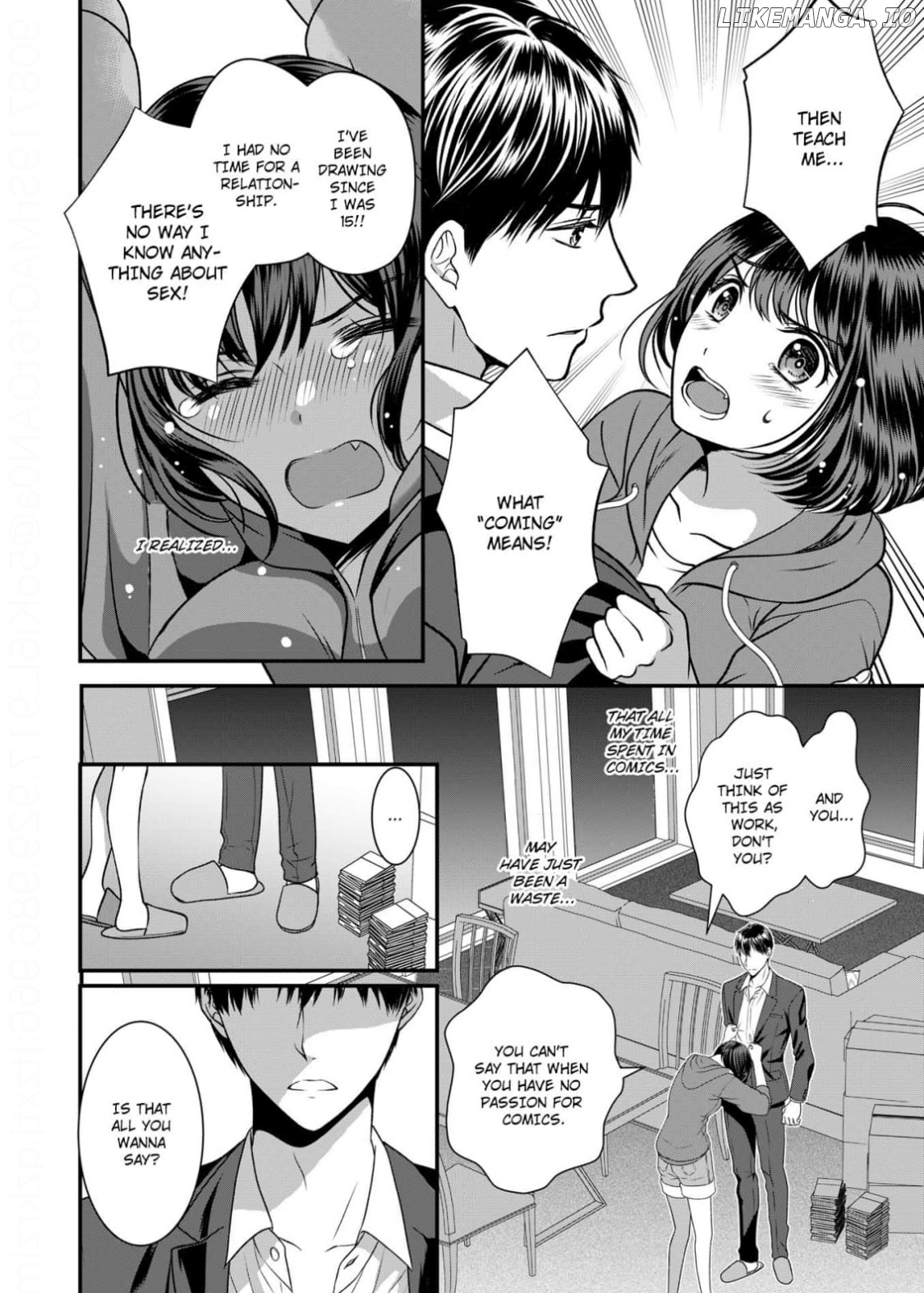 Iku no Oshietekudasai - Oni Henshuu Chou no Chou Ichiryuu na Aishikata Chapter 1 - page 21