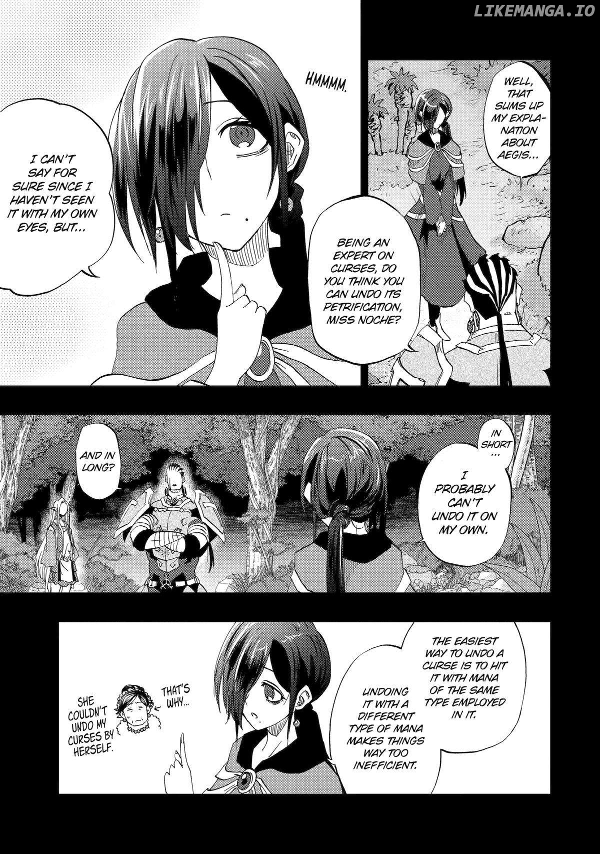 Ankoku Kishino no Ore desu Ga Saikyou no Hijiri Kishi wo Mezashimasu Chapter 64 - page 24