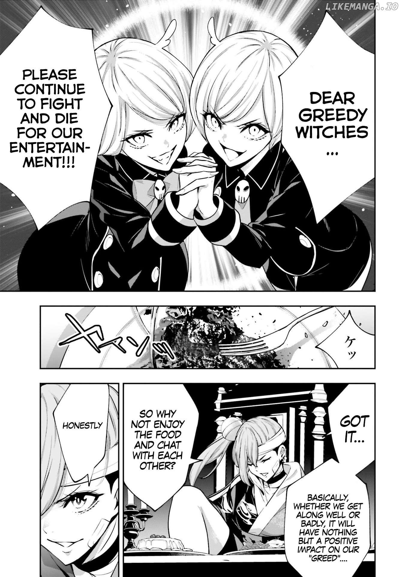 Majo Taisen - The War of Greedy Witches Chapter 43 - page 19