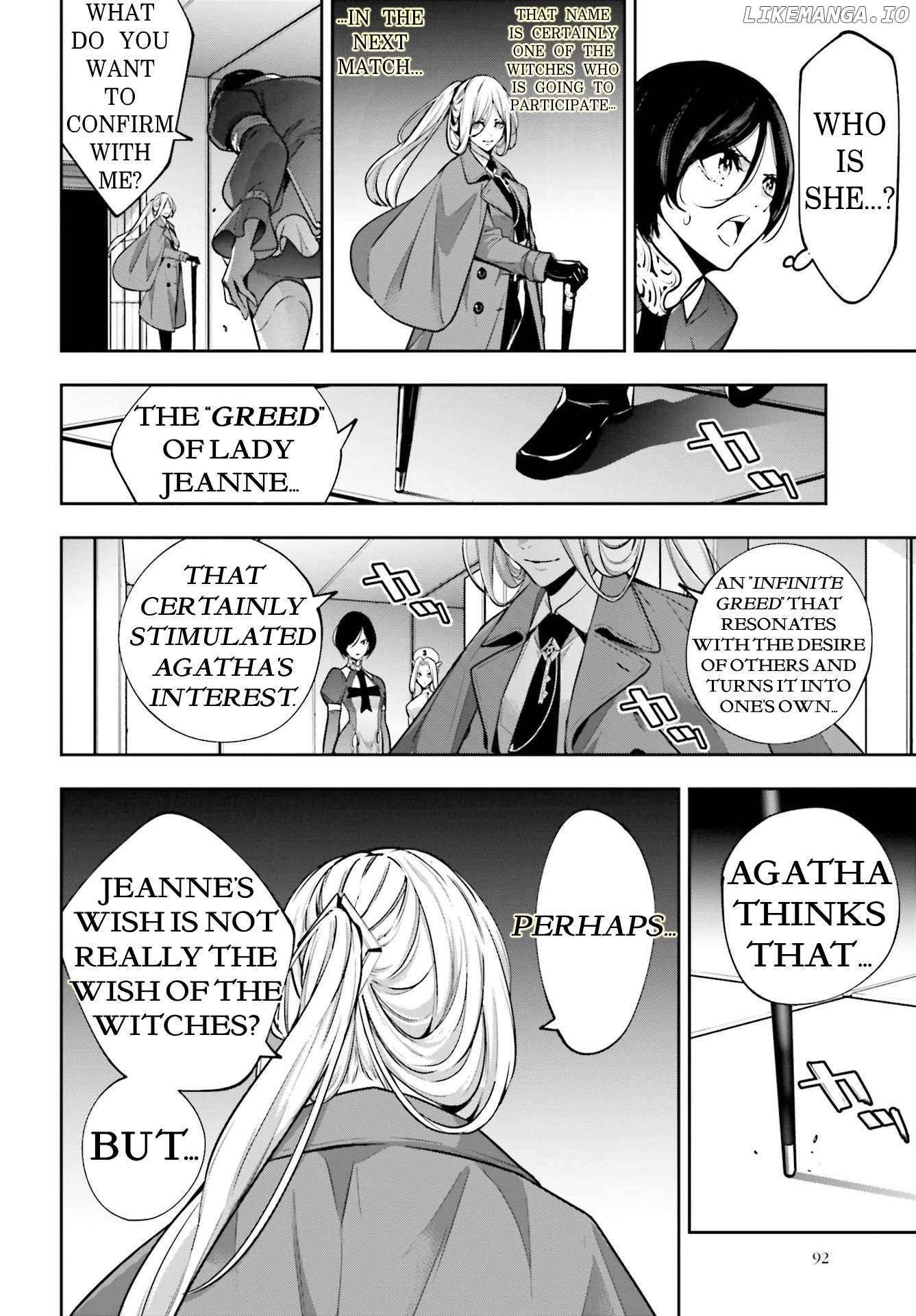 Majo Taisen - The War of Greedy Witches Chapter 43 - page 8