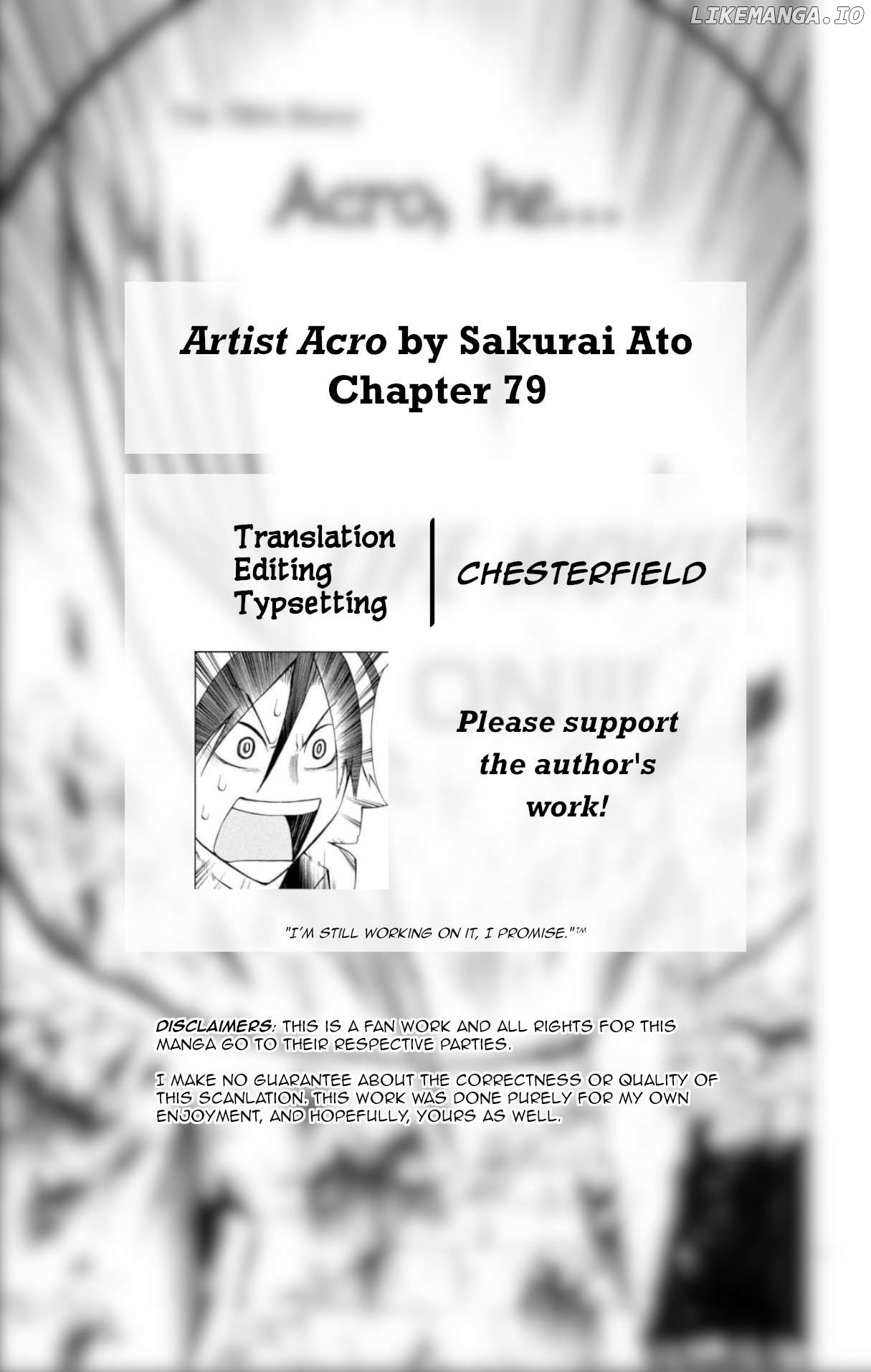 Artist Acro Chapter 79 - page 2