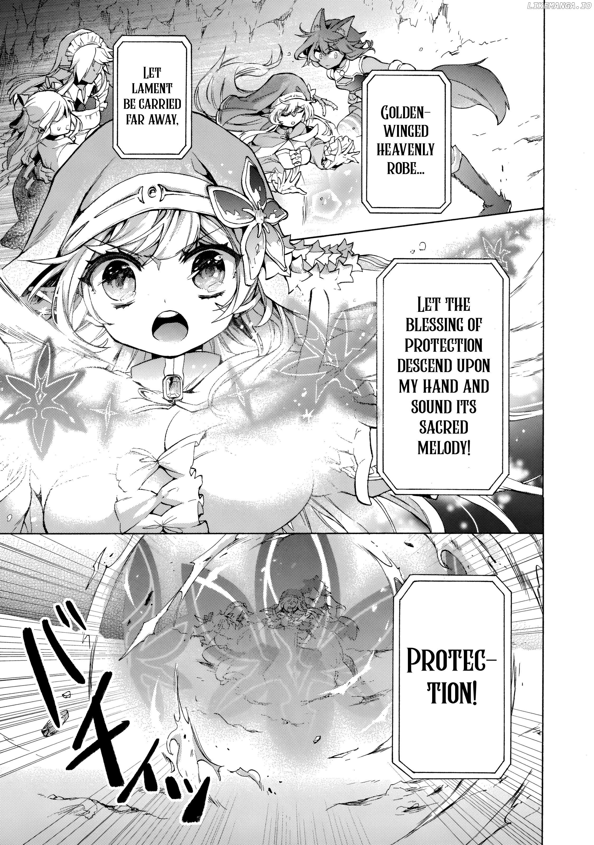 "Kukuku ....... He is the weakest of the Four Heavenly Kings." I was dismissed from my job, but somehow I became the master of a hero and a holy maiden. Chapter 15.1 - page 5