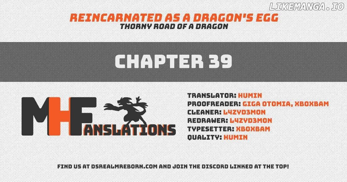 Reincarnated as a Dragon's Egg - Thorny Road of a Dragon Chapter 39 - page 1