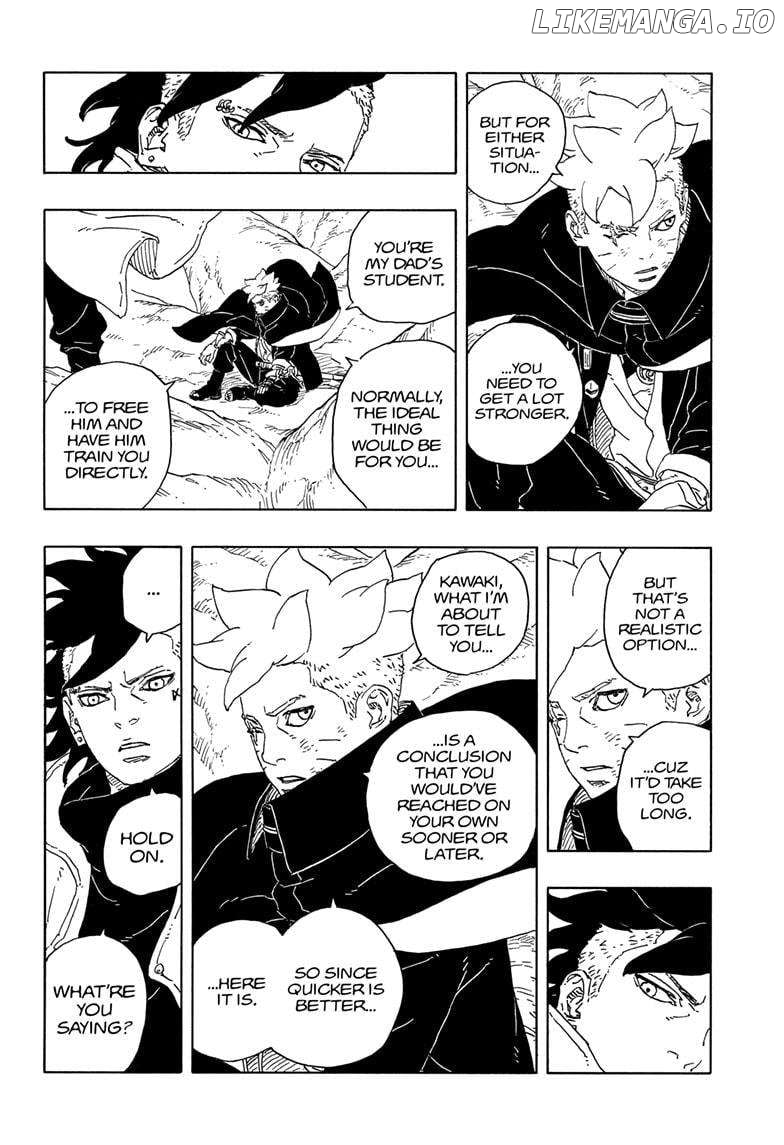 Boruto: Two Blue Vortex Chapter 15 - page 36